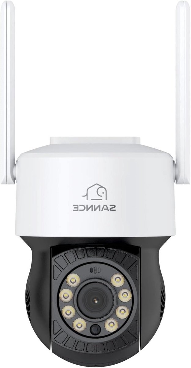 WiFi Surveillance Camera - Draadloze Camera Beveiliging - Huis Beveiligen - AI Mens Herkenning