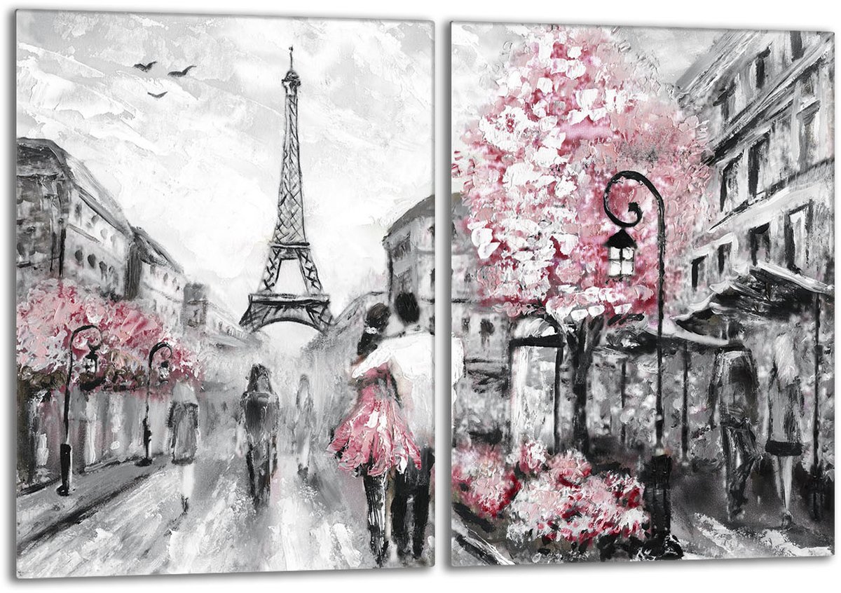 TMK ArtDeko - Snijplank - Paris Thema - 2x40x52cm - Gehard Glas