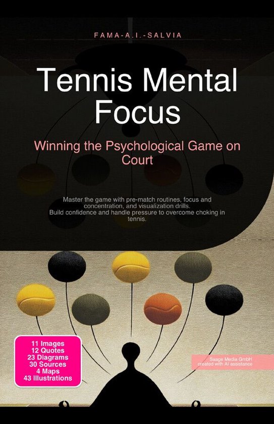 Tennis Mental Focus: Winning the Psychological Game on Court - cover