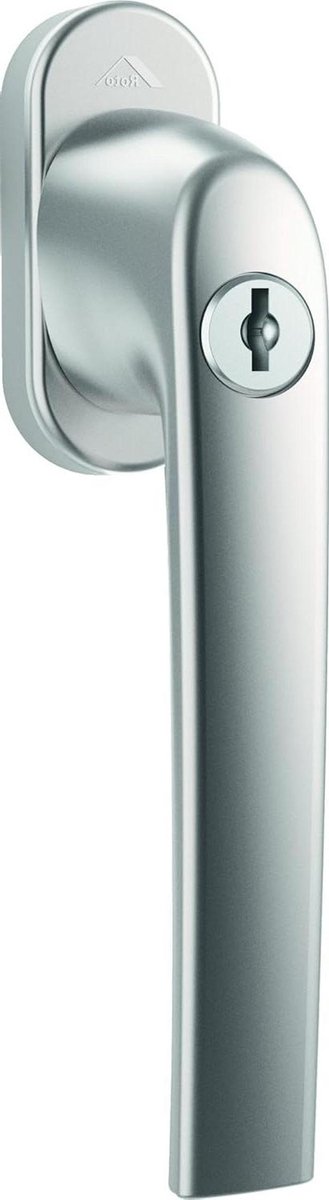 Venster handvat - Raamkruk Deurgreep - Vensters Beveiligen - Afsluitbaar 40 Nm - 7 x 43 mm - Natuurlijk zilver