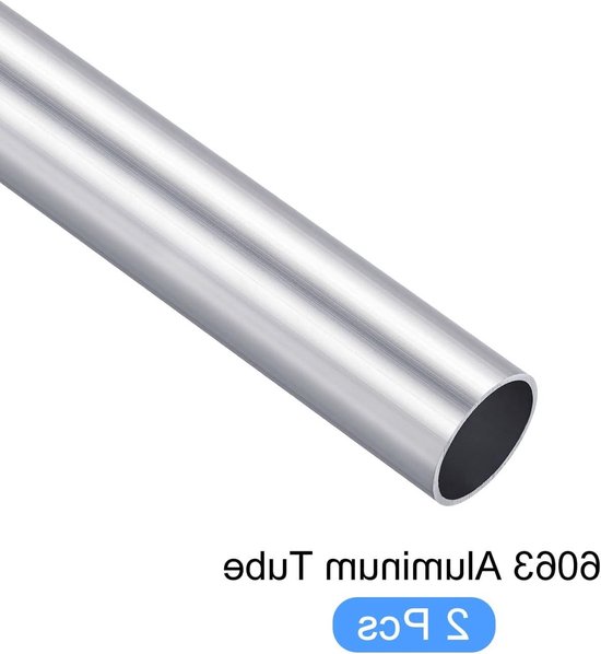 2 Stuks 6063 Aluminium Buizen (30mm AD x 27mm ID x 200mm L) - Ronde Hoses voor Huishoudelijke Apparaten, Machines en DIY Klussen — afbeelding 4