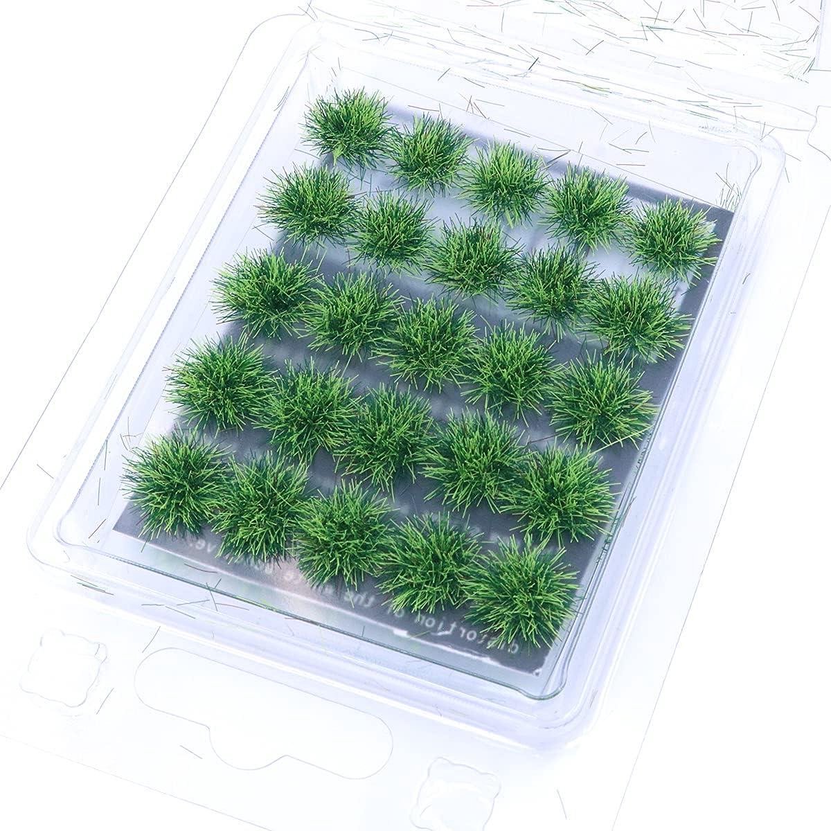 Graskleuren Set - Miniatuur Gras Model Gras - Landschapsbouw - Realistische Stijl - 50 stuks - Groen