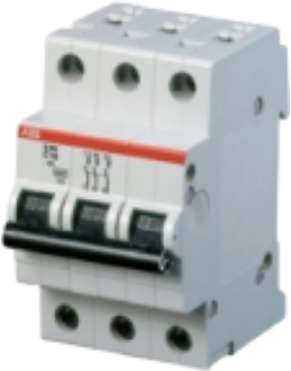 ABB 6 kA Automaat 3 polig D kar 16A