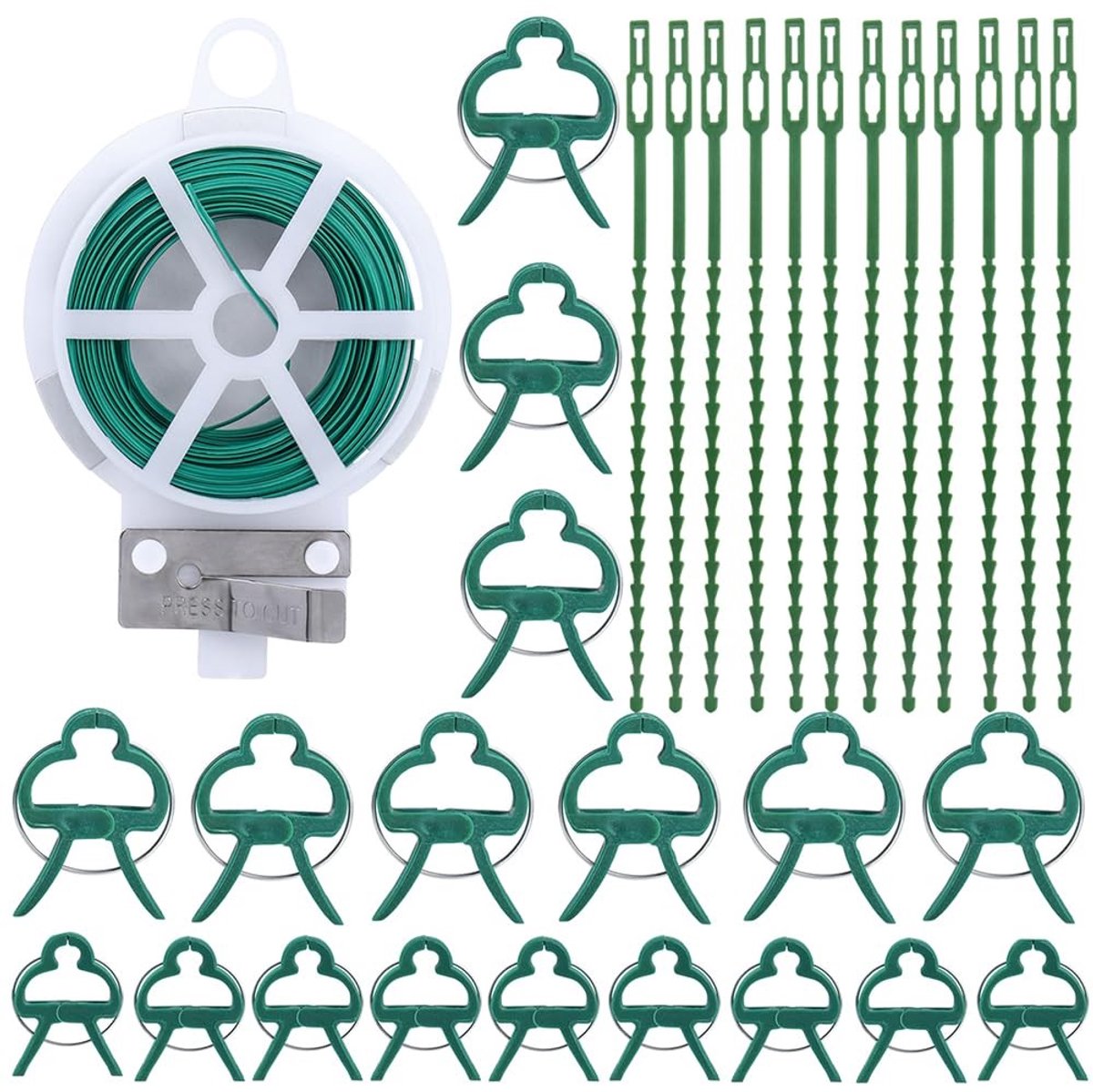 Allecto - Plantensteunclips - Plantenbindingen - Ideaal voor