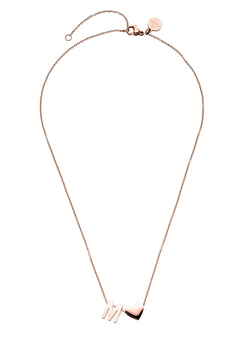 PURELEI Ketting Letter Heart M