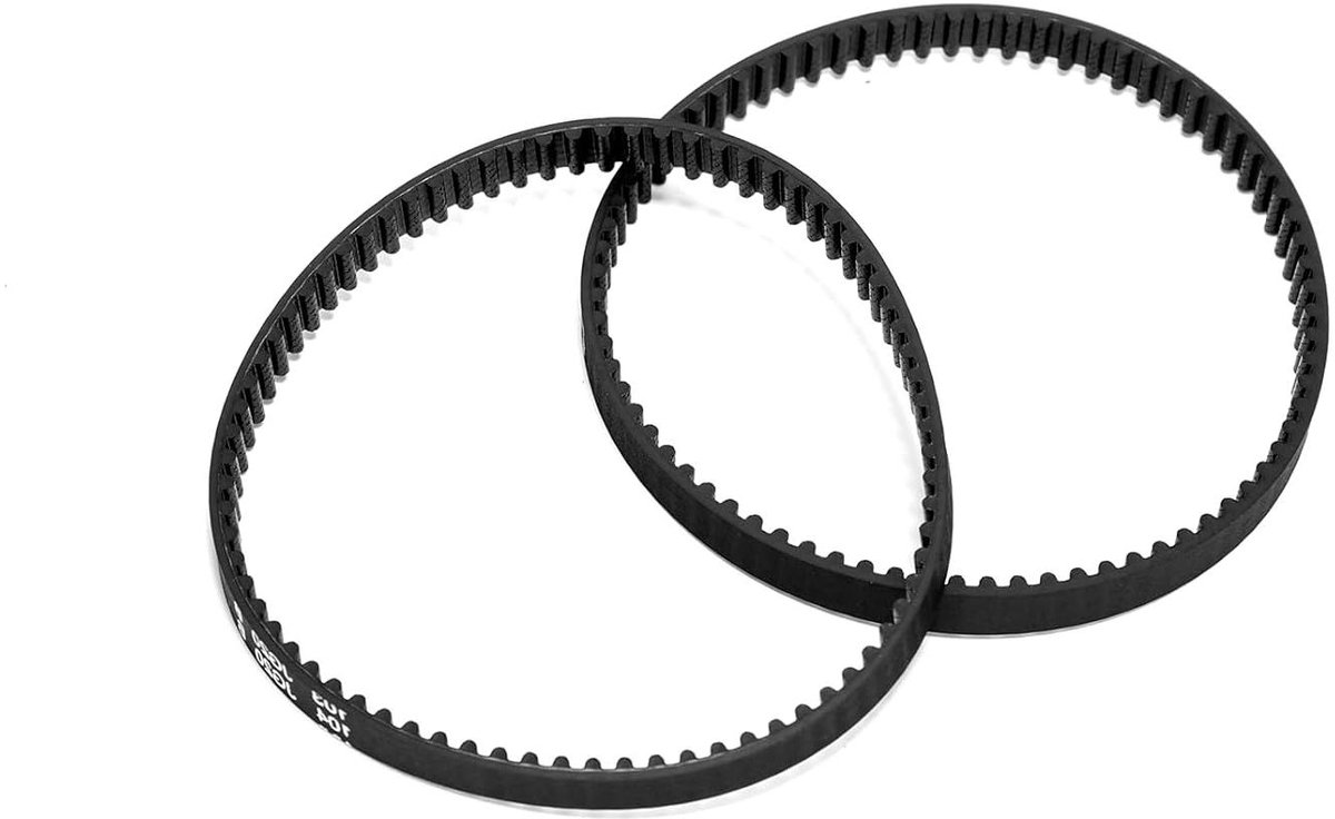 Stofzuiger Riem - Aandrijfriem Vervanging - Stofzuigen - V-vorm Ontwerp - 225 mm - Zwart