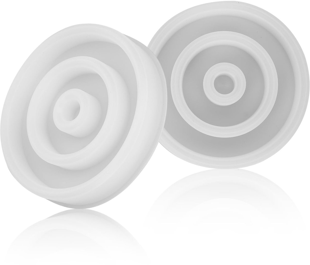 Allecto - Siliconen Mallen - Lippenstift Organisator - Perfect voor Sieraden - Ronde Lade Gietvormen - Ideaal voor Creatieve Klussers - Geschikt vo...