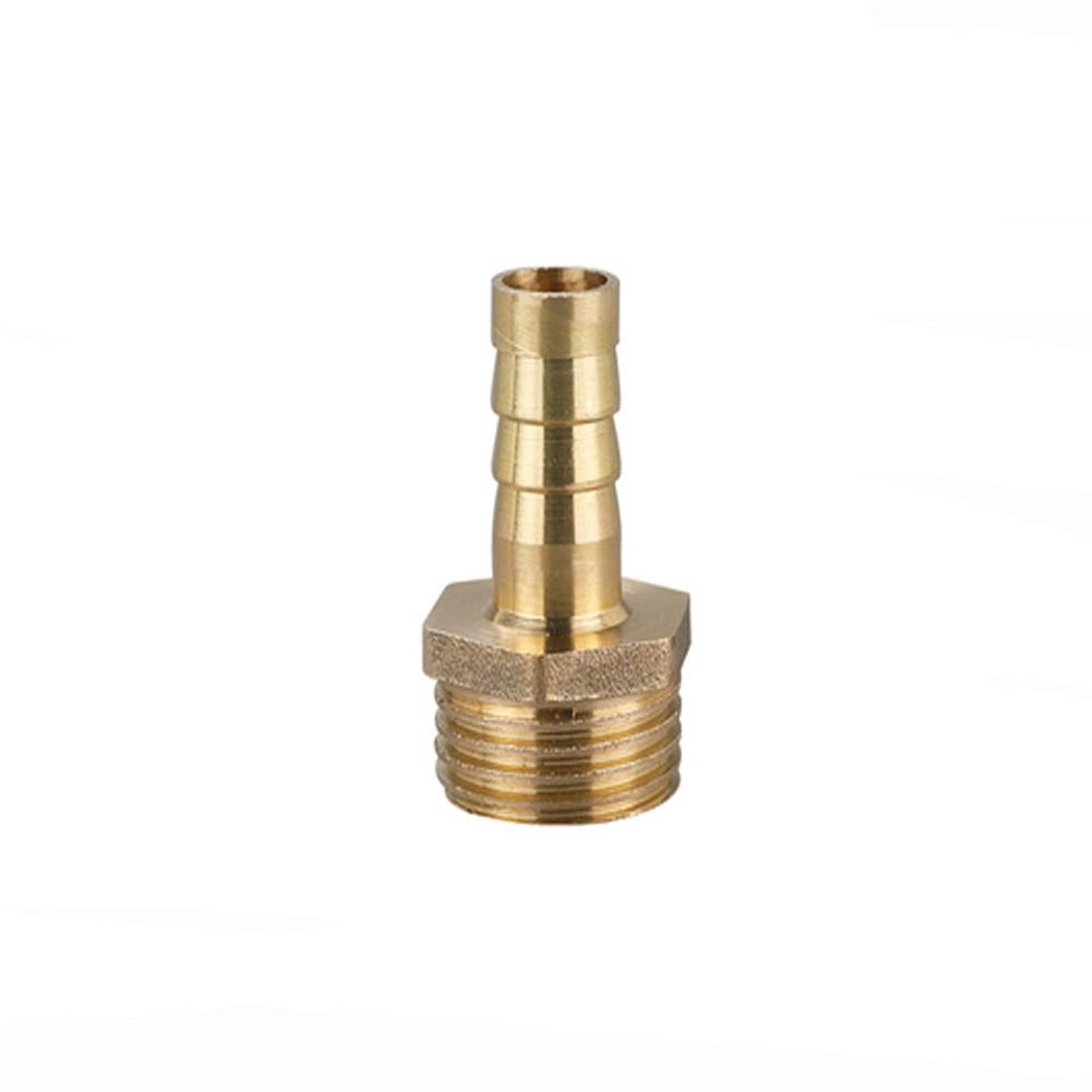 Allecto - TopHomer BSP Slangverbinder Messing Plug Fitting 6mm-25mm - Voor Luchtdruk, Water en Gas