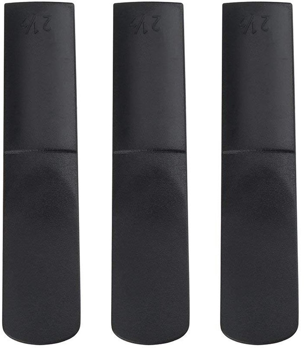Allecto - Alto Saxophon Reeds - Hars Reeds voor Altsaxofoon - Comfortabel in Gebruik - 3 Stuks - Geschikt voor Beginners - Zwart