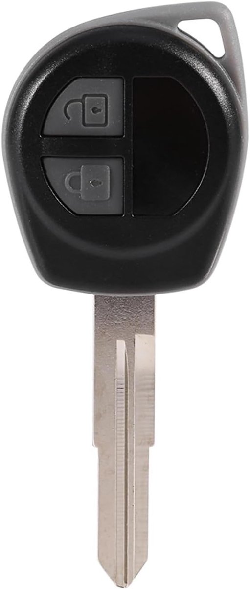 2 Knops Sleutelhanger Behuizing Geschikt voor Vitara, Swift, Ignis, SX4, Liana en Alto