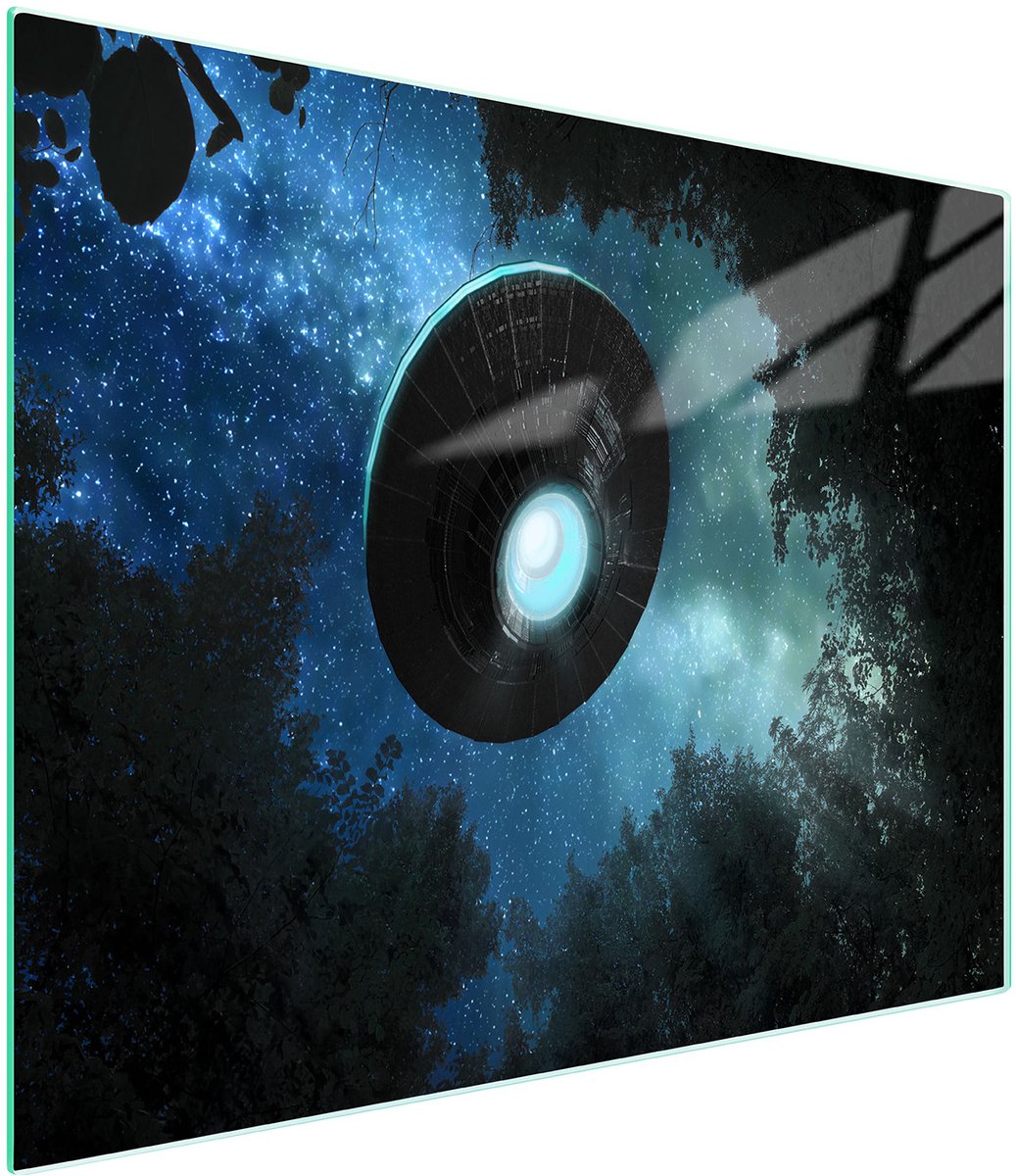 TMK ArtDeko Serie - Snijplank van glas - 52x30 cm - UV Print - Antislip