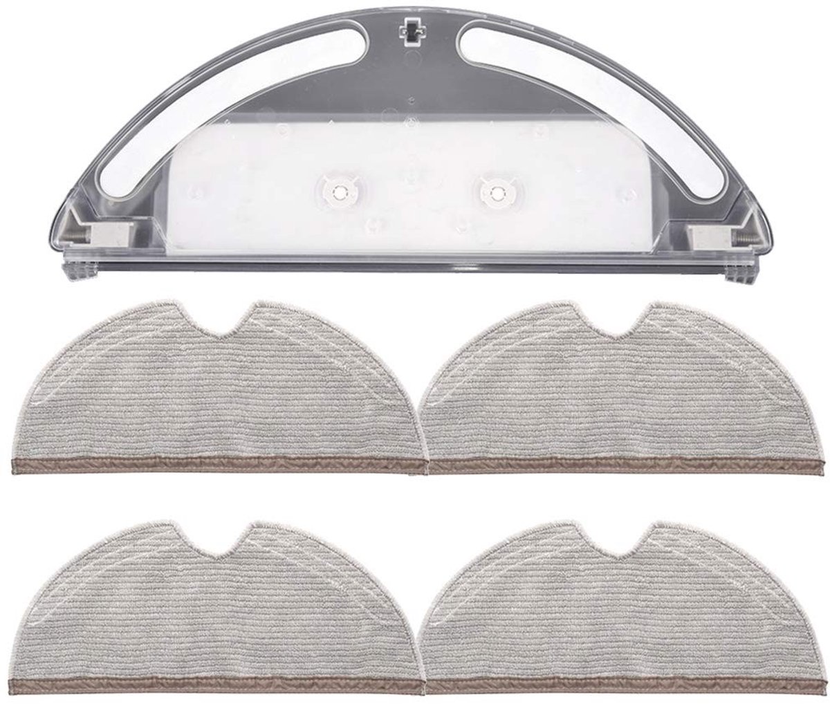 aladdien - Water Tank - Mop Kleding - Hoogwaardige Dweildoek - Geschikt voor Roborock Stofzuigers - Duurzaam en Praktisch - Harde Vloeren