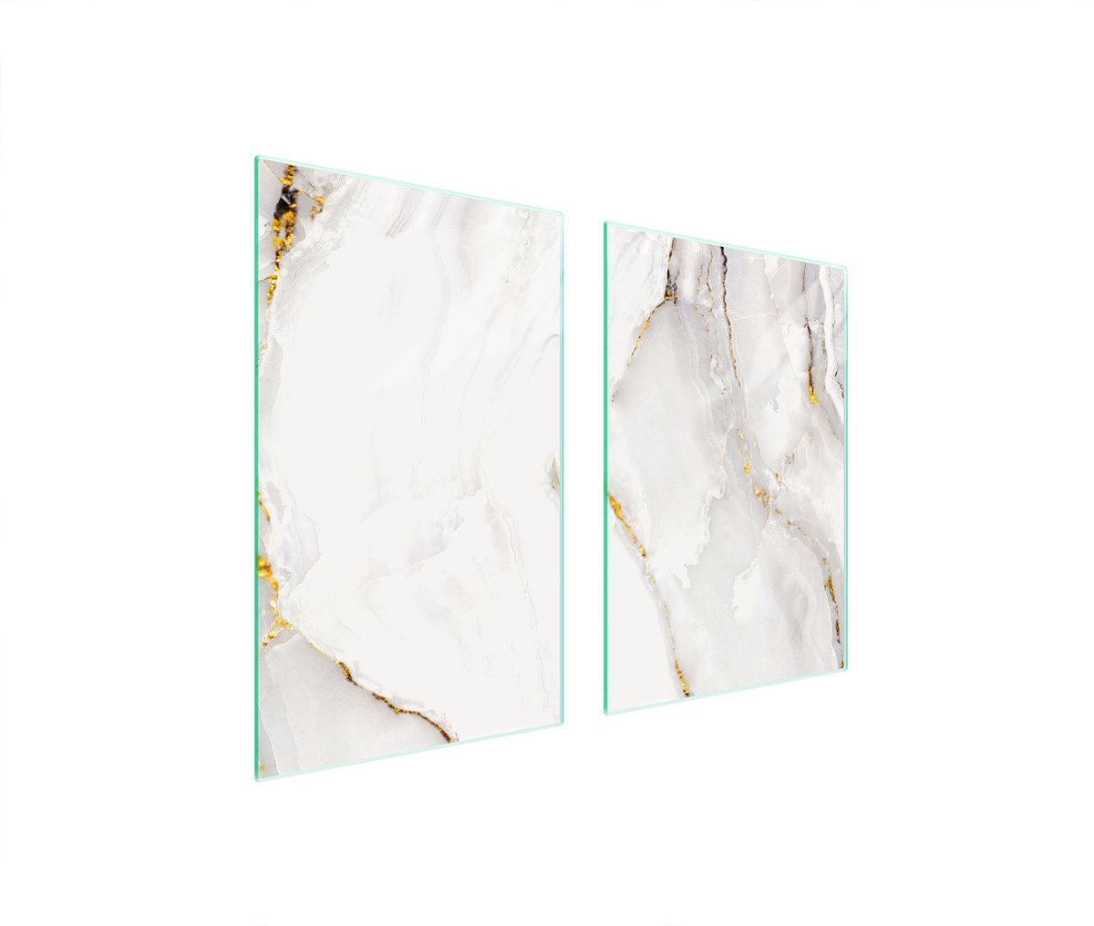 TMK ArtDeko - Snijplank - 65x52 cm - Marmereffect - Slaaikleur