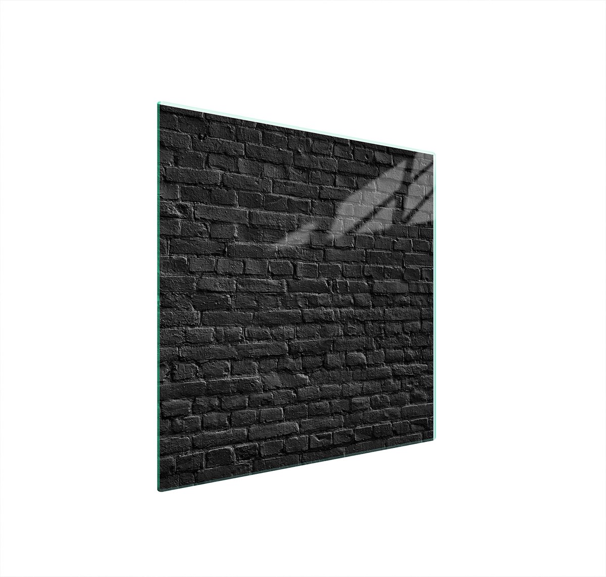 TMK ArtDeko Serie - Glasbeschermplaat Kookplaat - 50x52 cm - Stevig en Hygiënisch