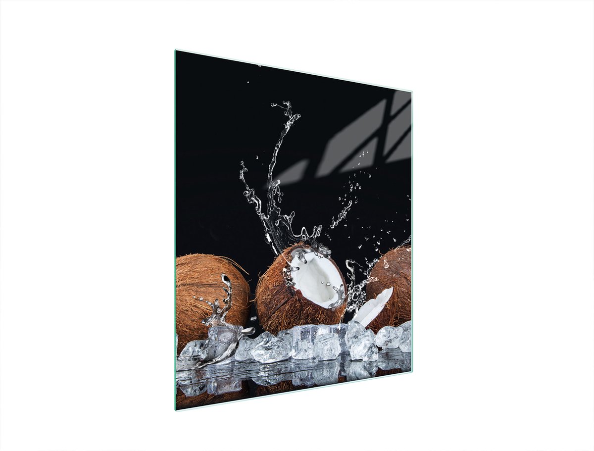 TMK ArtDeko Serie - Glas Snijplank - 45x52 cm - Kokos
