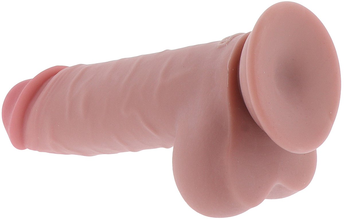 Deluxe Dual Density Thick Dildo TPE 20 cm