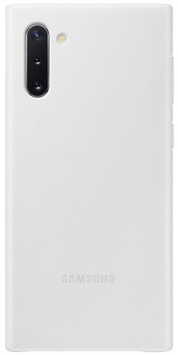 Samsung - Leather Cover - Galaxy Note 10 - White