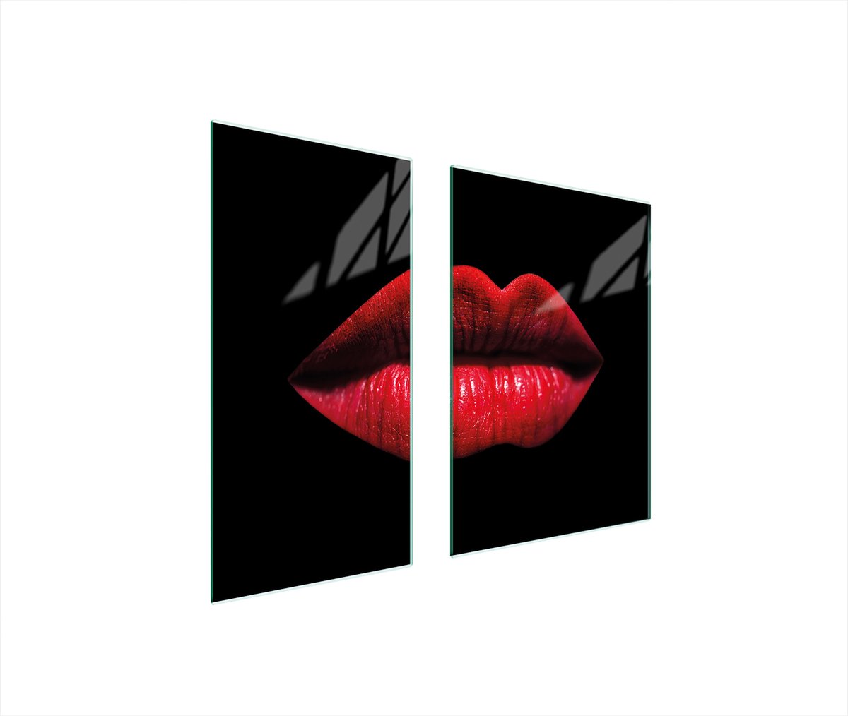 TMK ArtDeko - Snijplank - 75x52 cm - Sierlijke Kleuren - Beschermend Glas