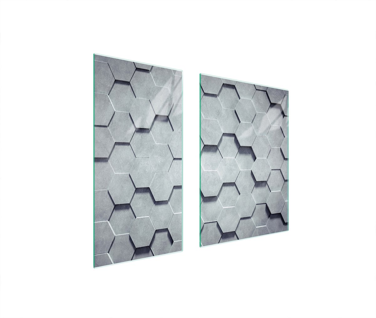 TMK ArtDeko - Snijplank 75x52cm - Roestvast Glas - Veelzijdige Toepassing