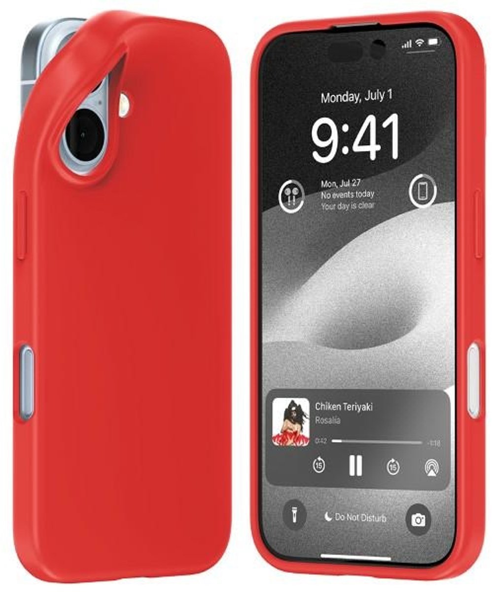 Mercury Case Magnetisch Zacht Voor Iphone 16 6.1 Bescherming