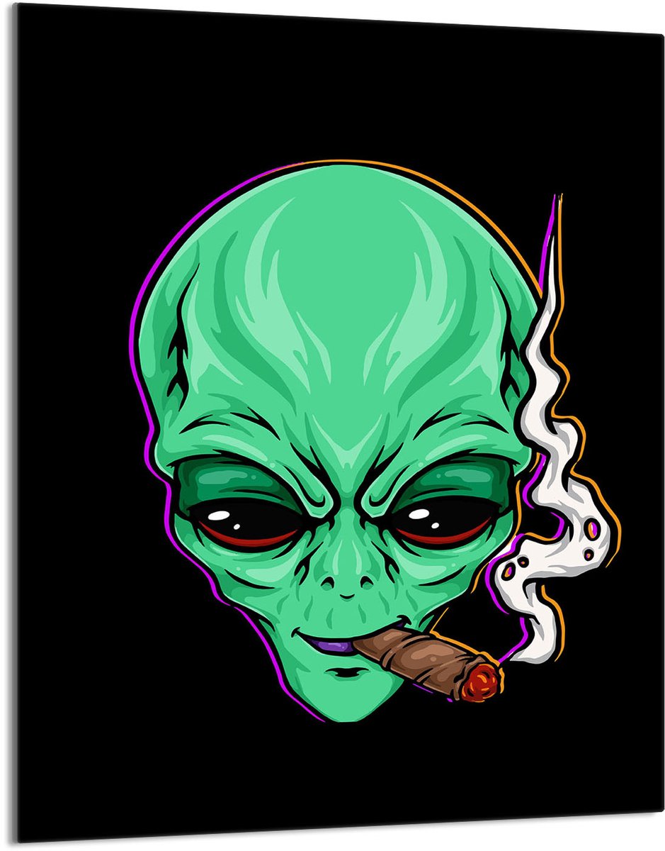 TMK ArtDeko - Snijplank - Glas - 40x52cm - UFO