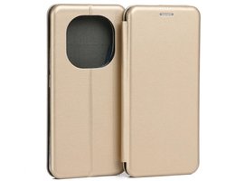 Beline Book Magnetic Serie - Gouden Bookcase - Magnetische Sluiting - Geschikt voor Xiaomi Redmi Note 14 Pro Plus 5G - Hoogwaardige Synthetische Materialen