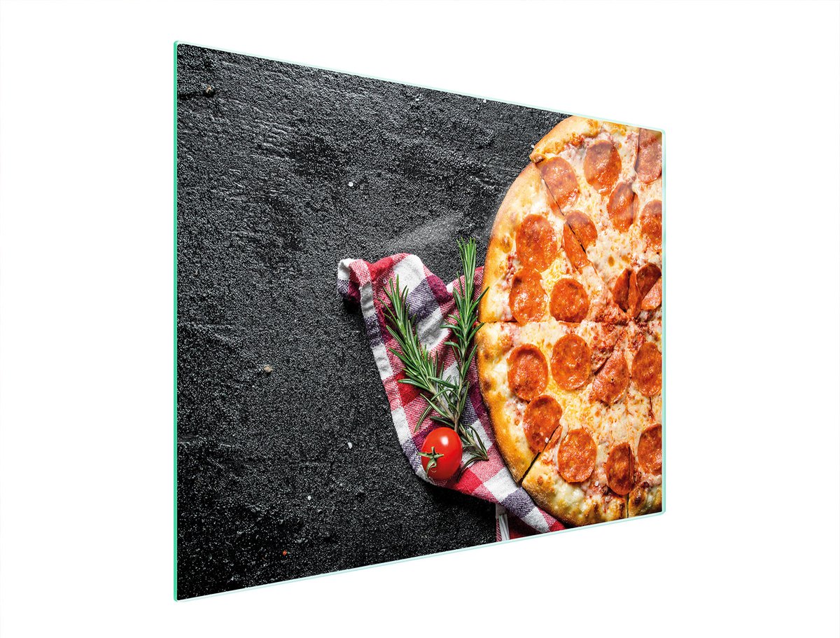 TMK ArtDeko - Snijplank van Gehard Glas - 52x40 cm - Antislip Siliconen Voeten - UV-Print