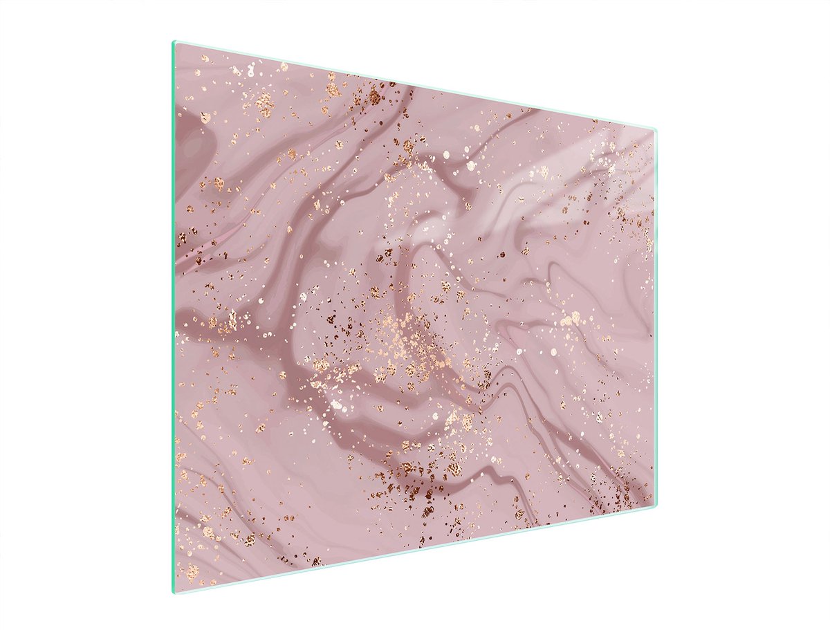 TMK ArtDeko - Snijplank - 52x40 cm - Gehard Glas - Marmer Ontwerp