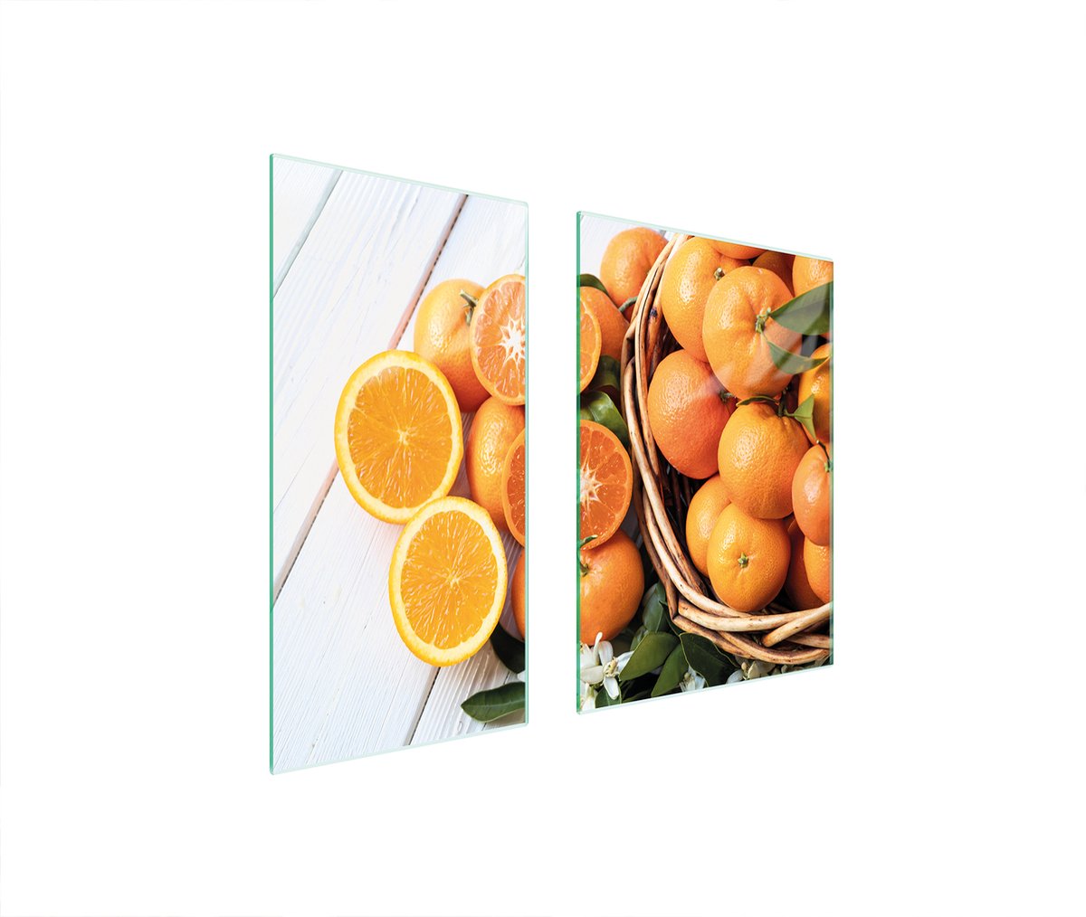 TMK ArtDeko - Snijplank - 75x52 cm - Glas - Ovaal - Keuken Bescherming