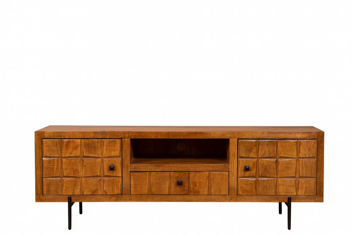 Tv meubel Brandy - 150 cm - naturel