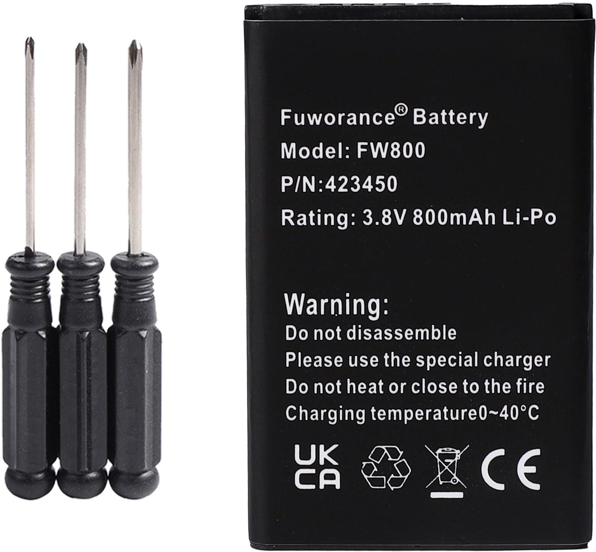 Cosensi - 800mAh Telefoonbatterij - Hoge Capaciteit - Lithium Ion - Compatibel met Swissvoice - Geschikt voor Epure 6.0 - Model 043048