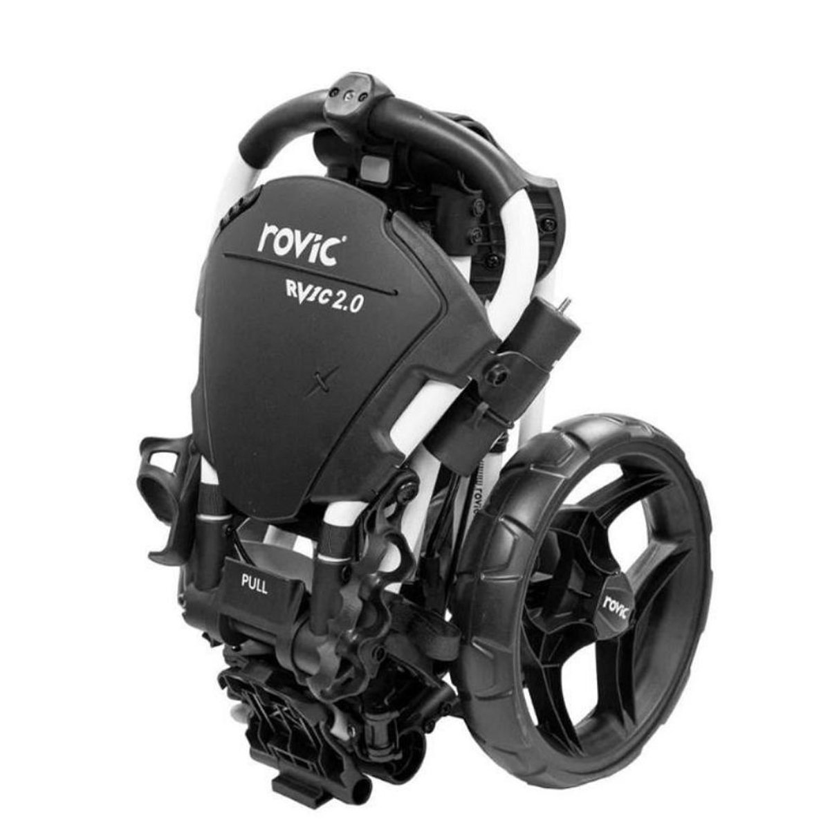Rovic RV-1C 2.0 Golftrolley - Wit Zwart