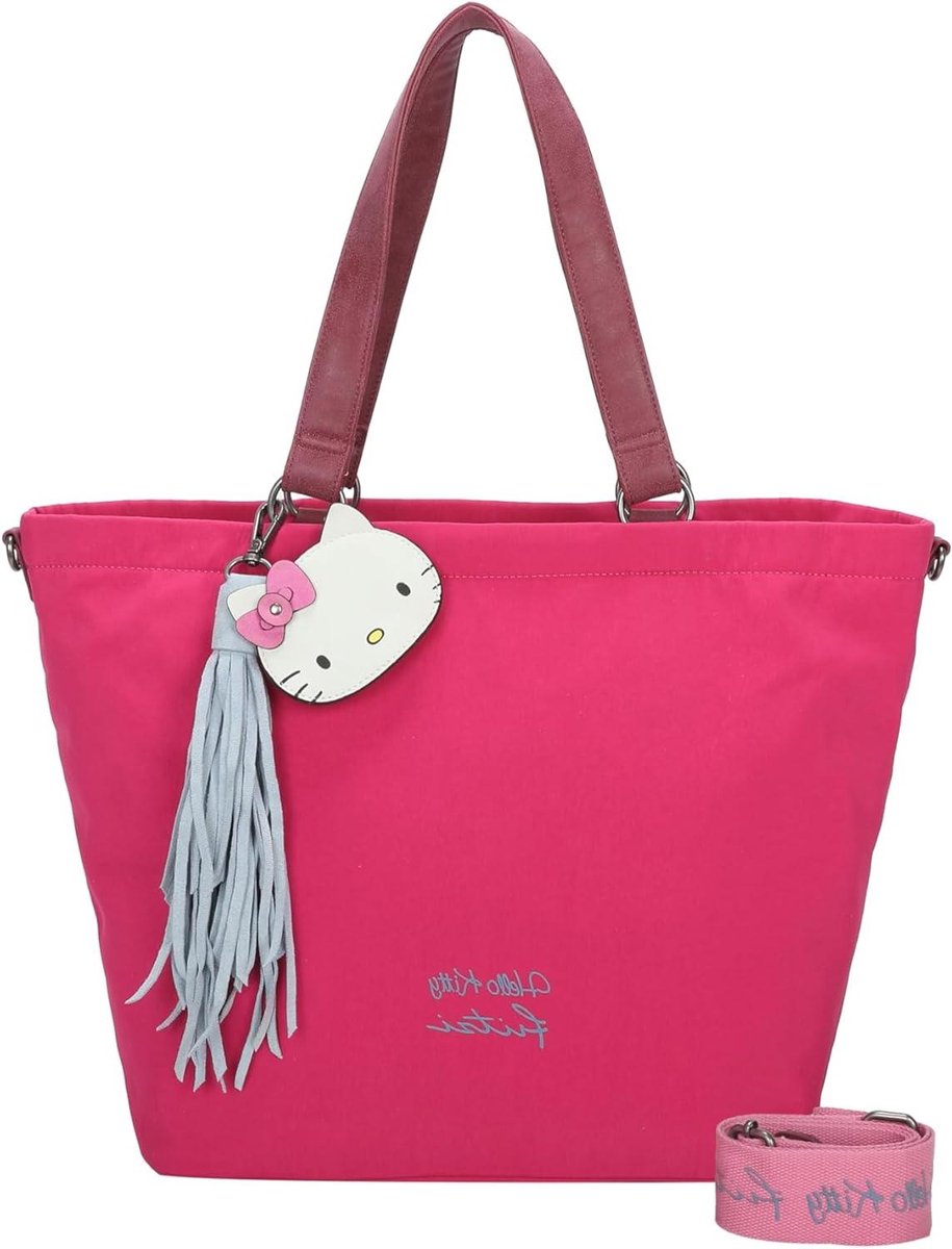 Shopper Tas - Handtas Dames - Dagelijks Gebruik - Hello Kitty Collectie - 35 x 31 cm - Roze