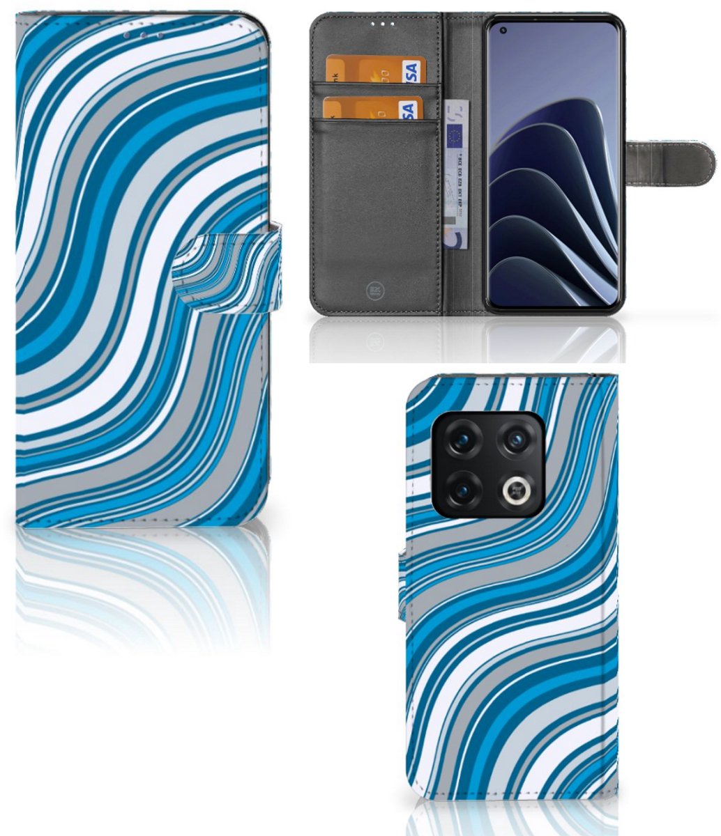 OnePlus 10 Pro Telefoon Hoesje Waves Blue