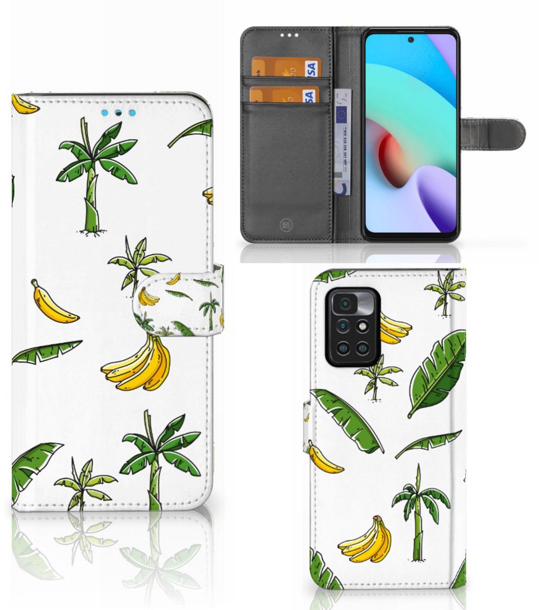 Xiaomi Redmi 10 Hoesje Banana Tree