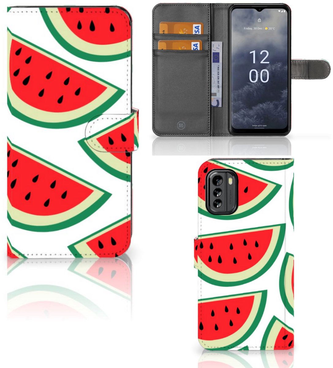 Nokia G60 Book Cover Watermelons