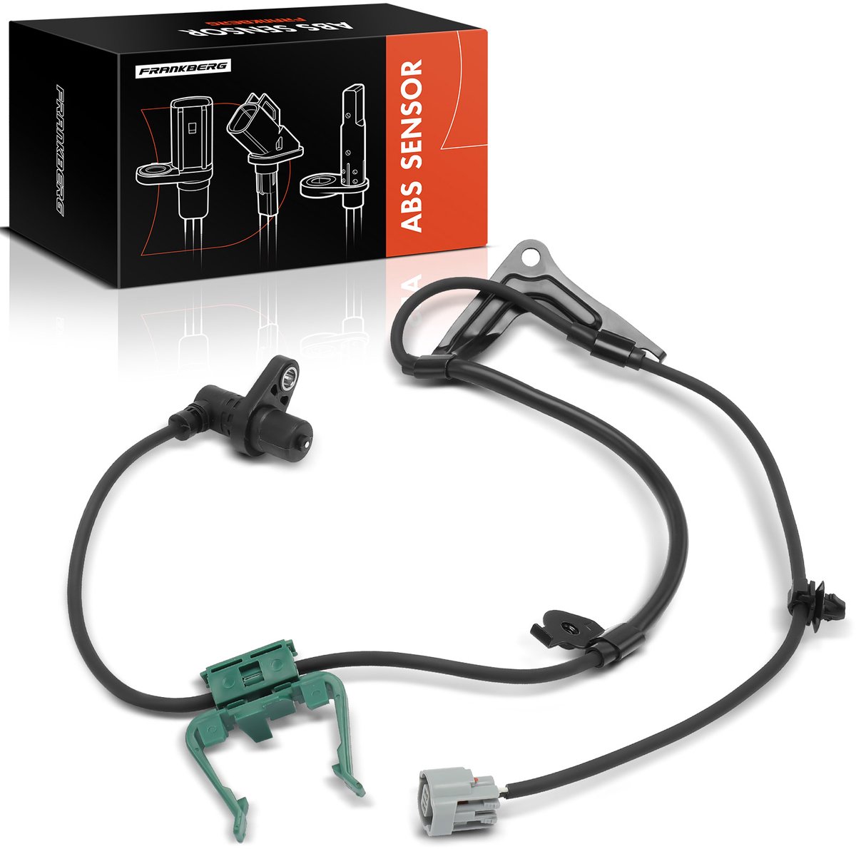 Frankberg 1x ABS-sensor achteras links rechts voor Nissan
