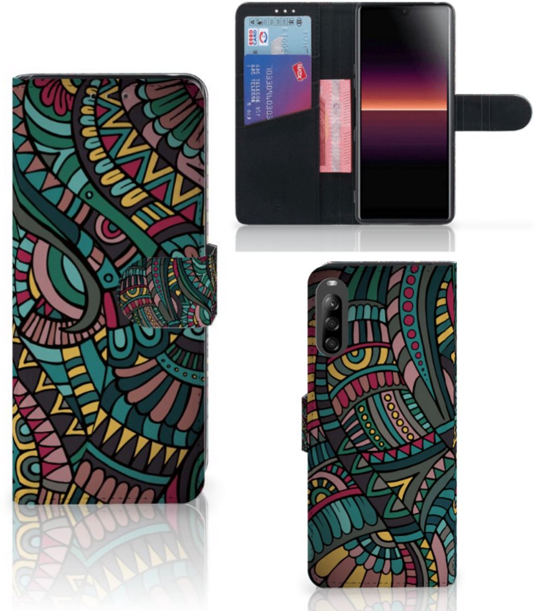 Sony Xperia L4 Telefoon Hoesje Aztec