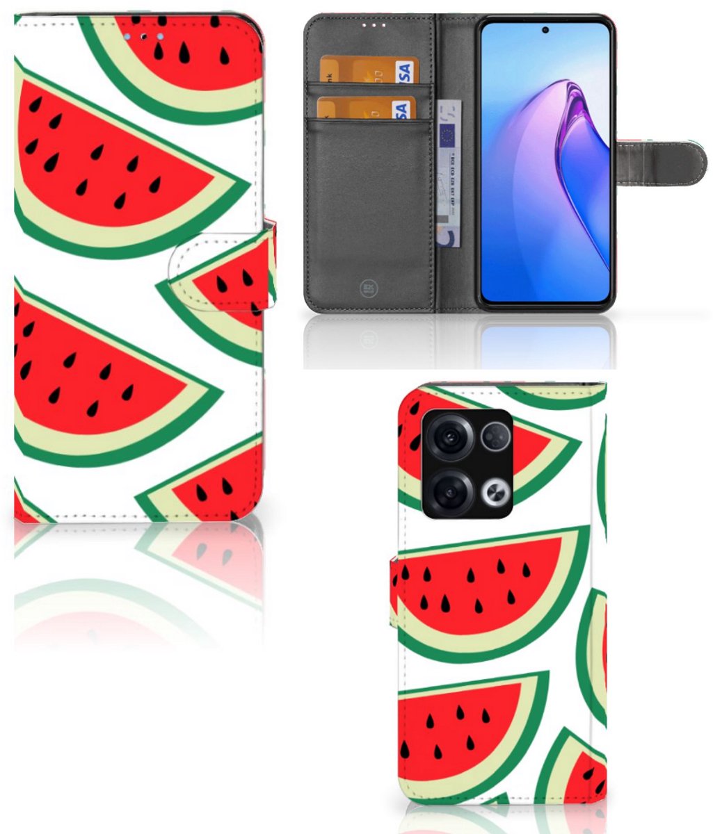 OPPO Reno8 Pro Book Cover Watermelons