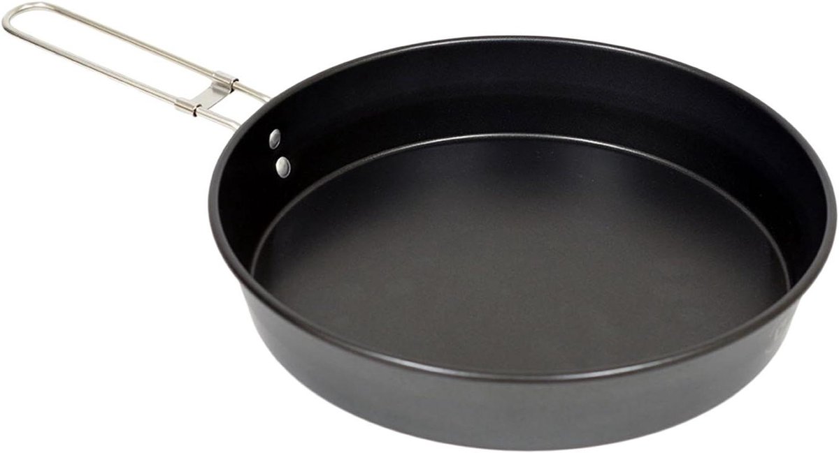 Koekenpan - Koekenpan XL - Gerechten Bakken - Antikleef laag - 29 cm - Zwart