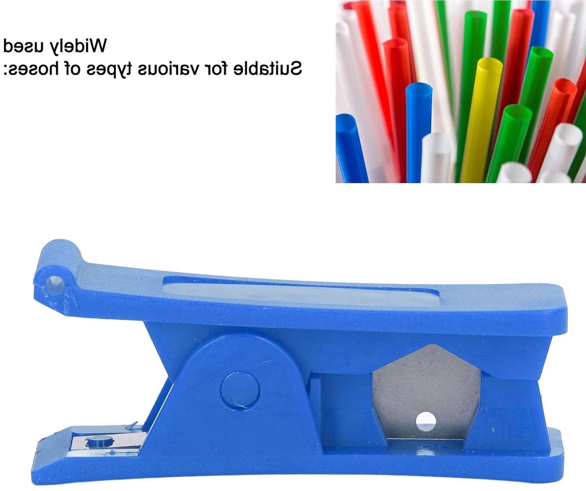 3-delige buizensnijder voor PTFE, PVC en PU buizen van 1/8 tot 3/4 inch, roestvrij staal, ideaal voor precisiewerk en hobbyprojecten thumbnail 2