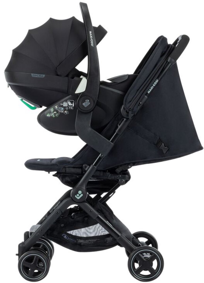Maxi-Cosi - Lara2 Buggy - Essential Black3 - Inclusief regenhoes – foto 5