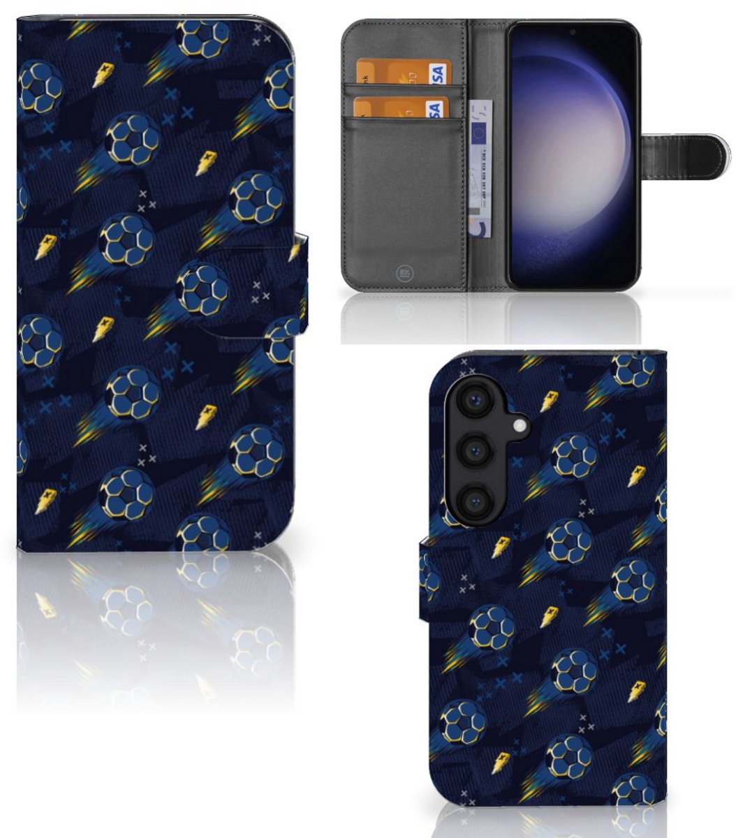 Telefoon Hoesje voor Samsung Galaxy S24 Voetbal