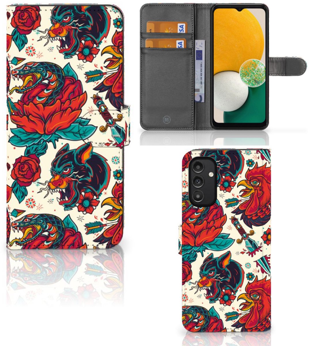 Telefoonhoesje met foto voor Samsung Galaxy A14 4G Old Skool