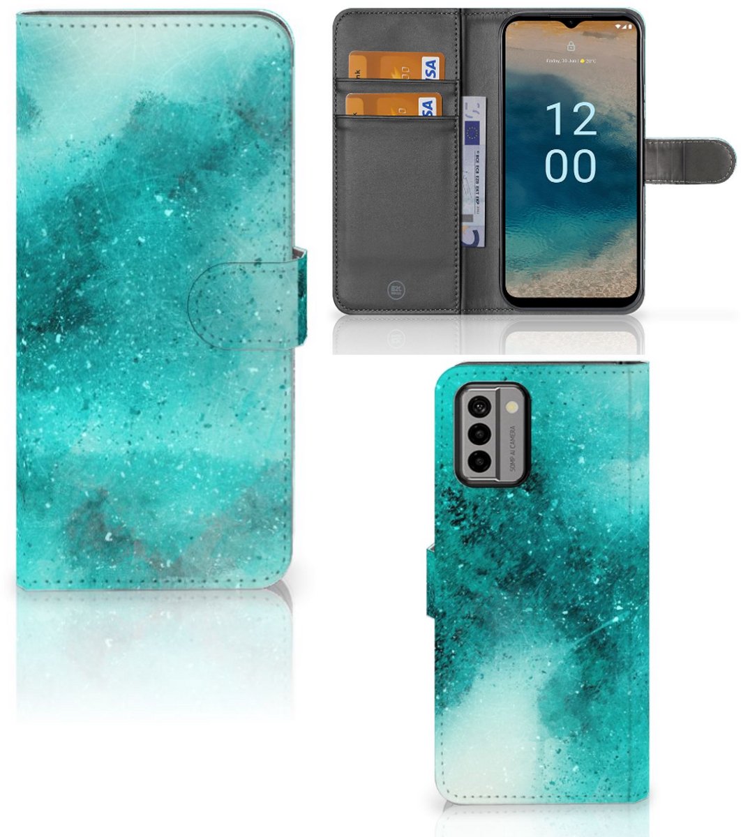 Hoesje Nokia G22 Painting Blue