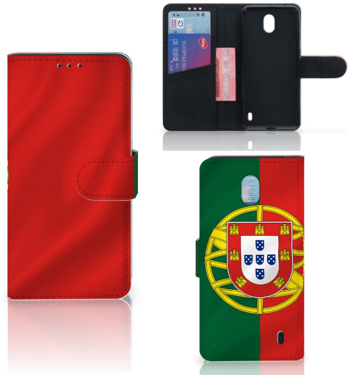 Nokia 1 Plus Bookstyle Case Portugal