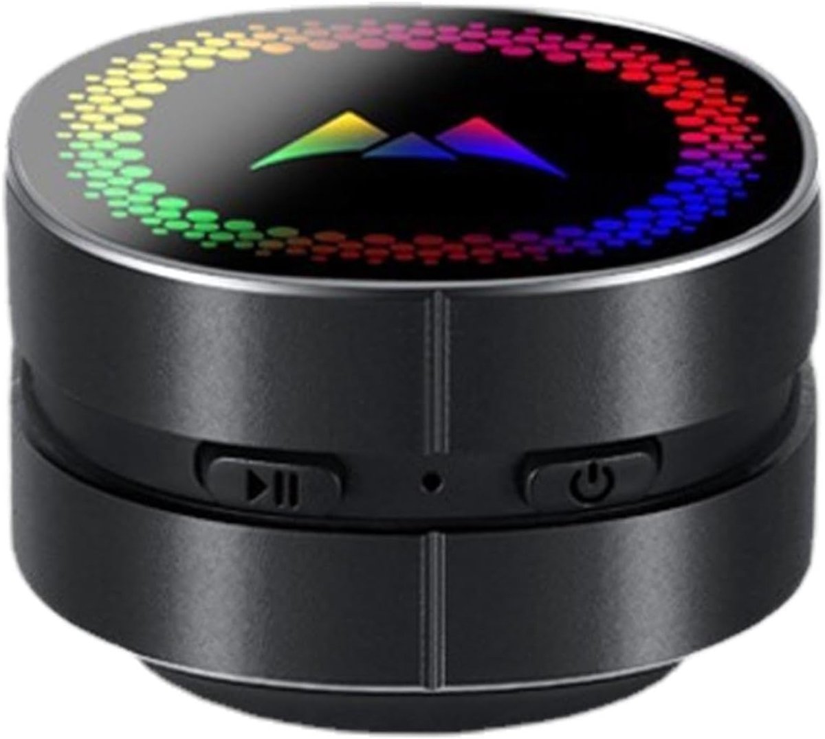 Draadloze Luidspreker - Bluetooth Speaker - Draagbaar Geluid - Beengeleidingstechnologie - 4.9 x 7.5 x 4.9 cm - Zwart