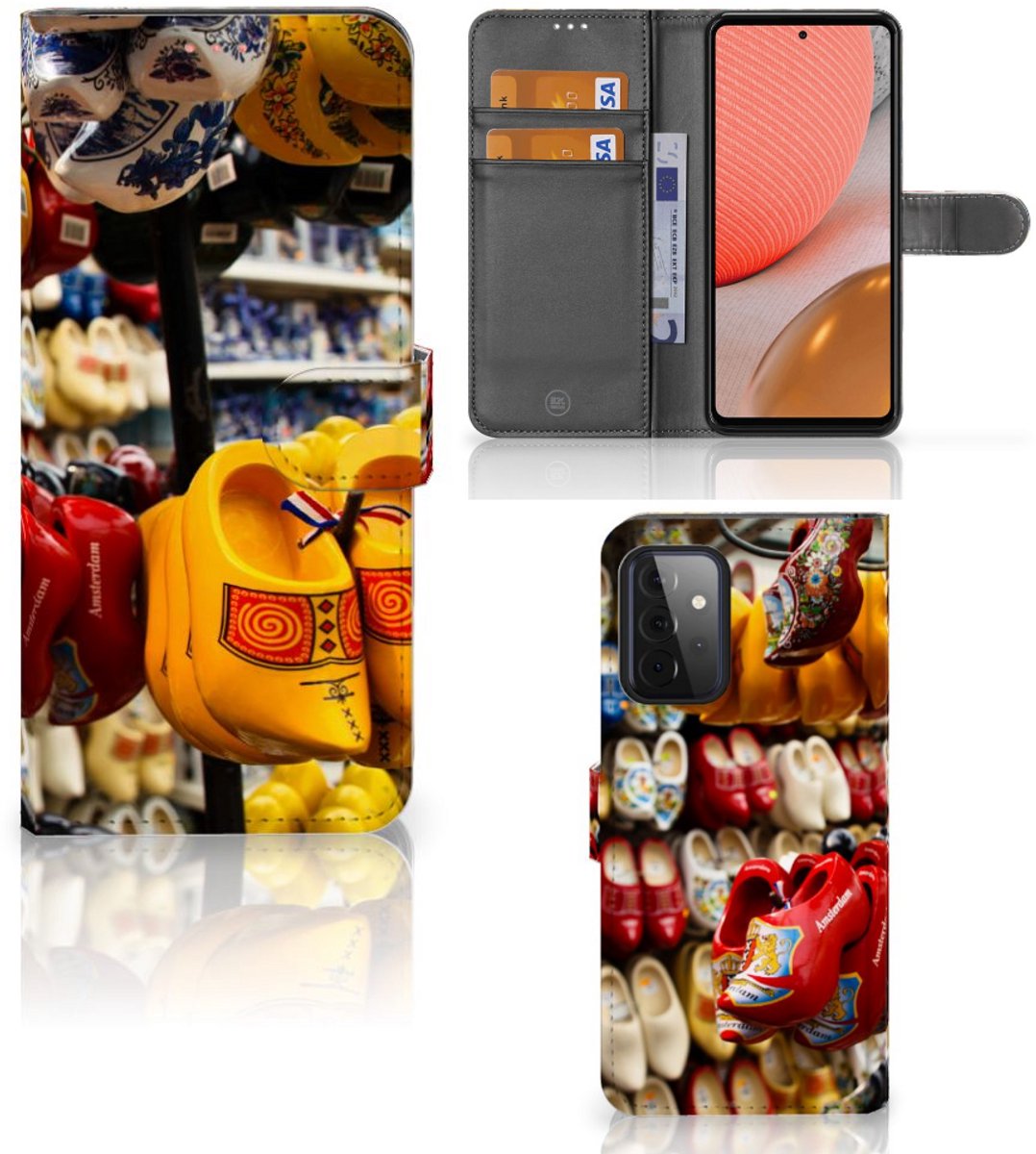 Samsung Galaxy A72 Flip Cover Klompen