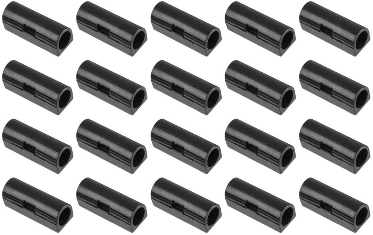 Zelfklevende kabelclips 20 stuks, ronde kabelorganizers voor kabelbeheer, ideaal voor bureau, muur en thuisgebruik