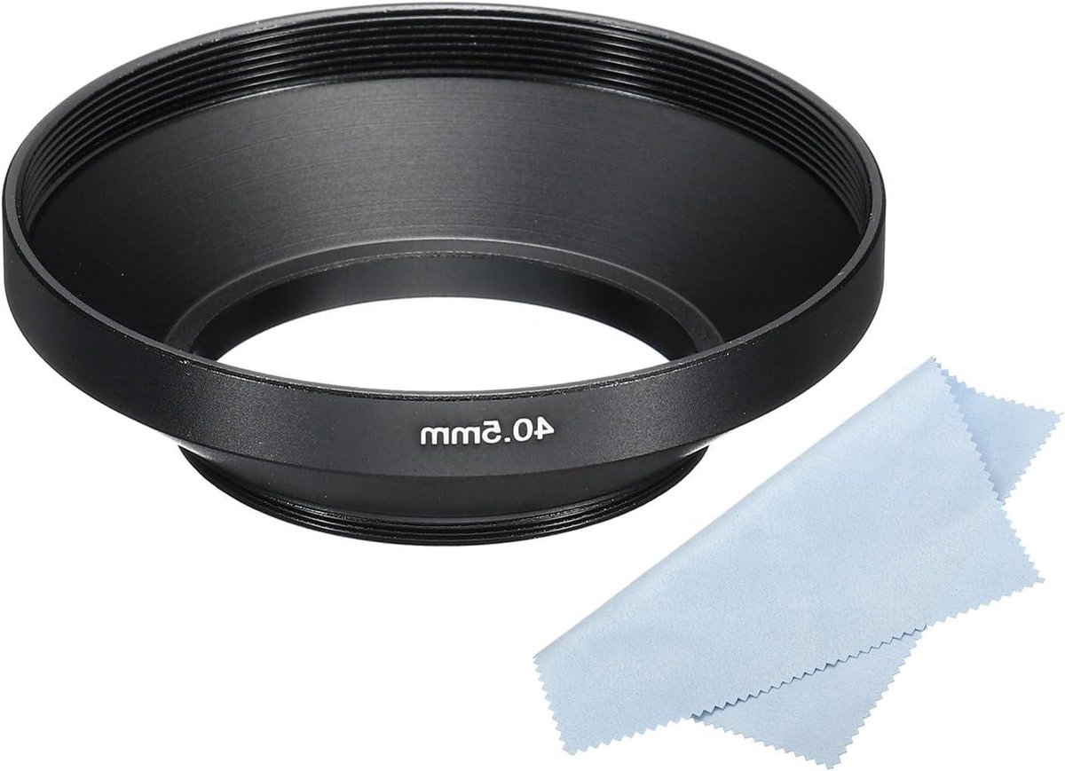 Lenskap - Groothoekkap Camera - Verbeter Beeldkwaliteit - Mat Anti-reflecterend - 405 mm - Zwart